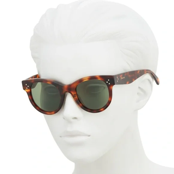 Celine | Accessories | Celine 48mm Havana Square Sunglasses  display picture 1
